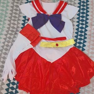 Sailor Mars Costume Cosplay Size M (Sailor Moon)